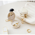 Cute Solid Color Bag Charm Jewelry Case 6W13HSJ109