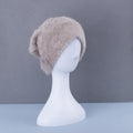 Cute Angora Soft Fuzzy Cuffed Knit Beanie 6W6HAT695