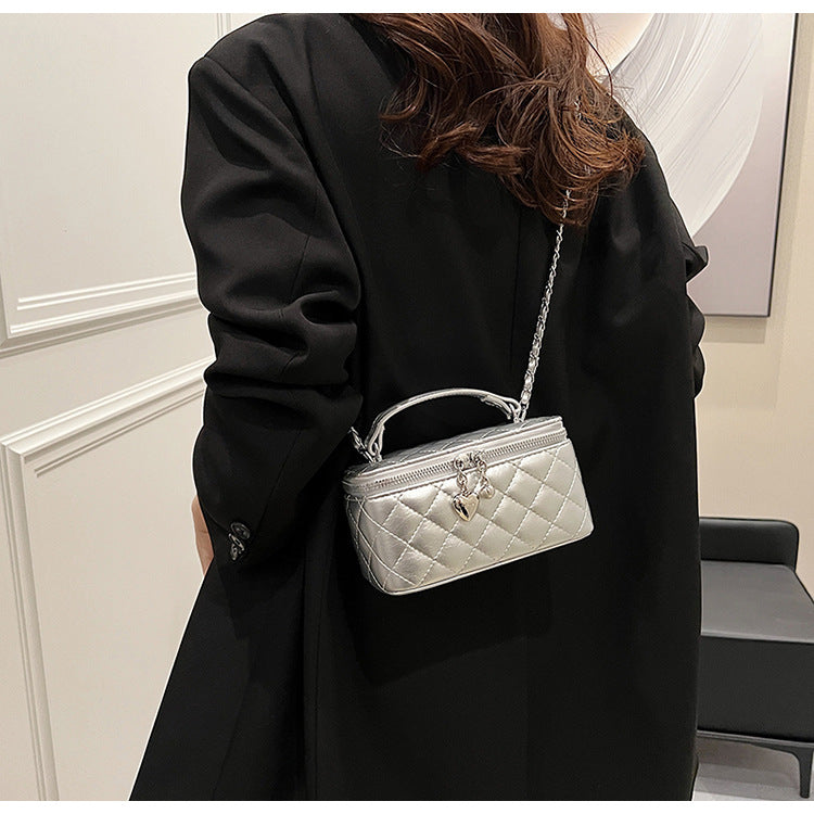 Luxury Quilted Crossbody Bag - DippedShop Wholesale - #6003