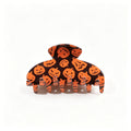 Quirky Halloween Ghost Pumpkin Hair Claw 6W6HCP1324