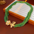 Stylish Multi Layer Beads Chain Camellia Necklace 6W6JNC908