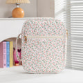 Sweet Bowknot Print Quilt Shell Cosmetic Bag 6S5CO100