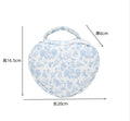 Floral Quilted Cosmetic Bag - DippedShop Wholesale - #8531