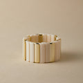 Gold Geometric Stretch Bracelet - DippedShop Wholesale - #5779