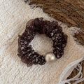 Stylish Organza Floral Print Elastic Scrunchies 6W6HSR516