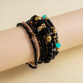 Boho Style Multi Layer Beaded Chain Bracelets 6W6JBR632