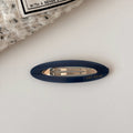 Minimalist Oval Hair Clip - DippedShop Wholesale - #4275
