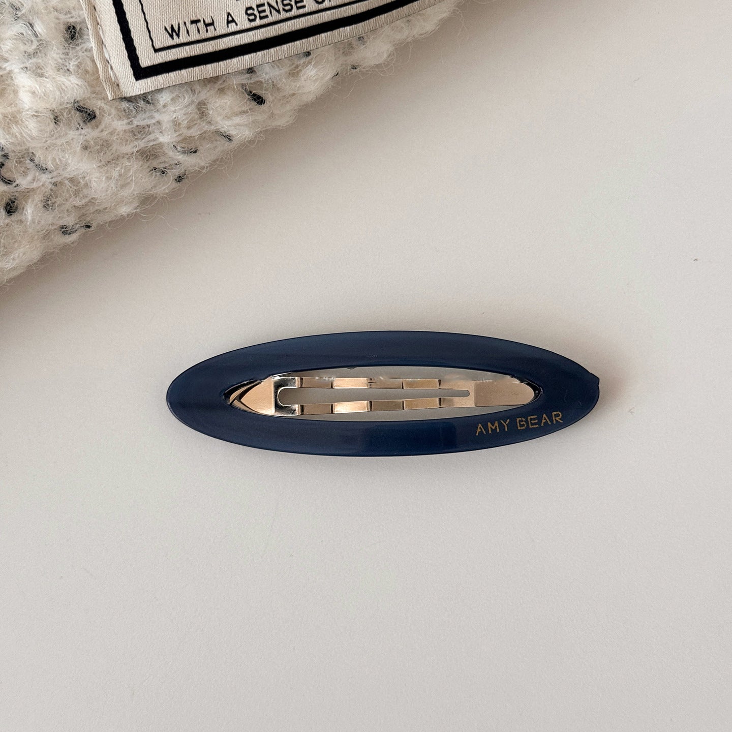 Minimalist Oval Hair Clip - DippedShop Wholesale - #4275
