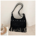 Casual Star Studded Fringe Crossbody Bag 6W10BBG2380