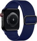 Minimalist Solid Color Nylon Weave Watch Band 6W6JWA111