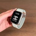 Minimalist Solid Color Nylon Weave Watch Band 6W6JWA114
