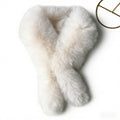 Faux Fur Collar Scarf - DippedShop Wholesale - #4467