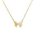 Butterfly CZ Choker Necklace - DippedShop Wholesale - #9907