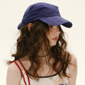 Vintage Letter Embroidery Plaid Scarf Baseball Cap 8BK6HAT186L