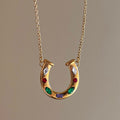 Creative Gold Plated Boot Pendant Choker Necklace 6W6JNC641