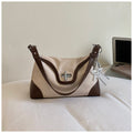 Stylish Color Block Metal Buckle Shoulder Bag 6W10BBG1350