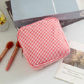 Striped Portable Storage Bag MK2BLW6C5CO77