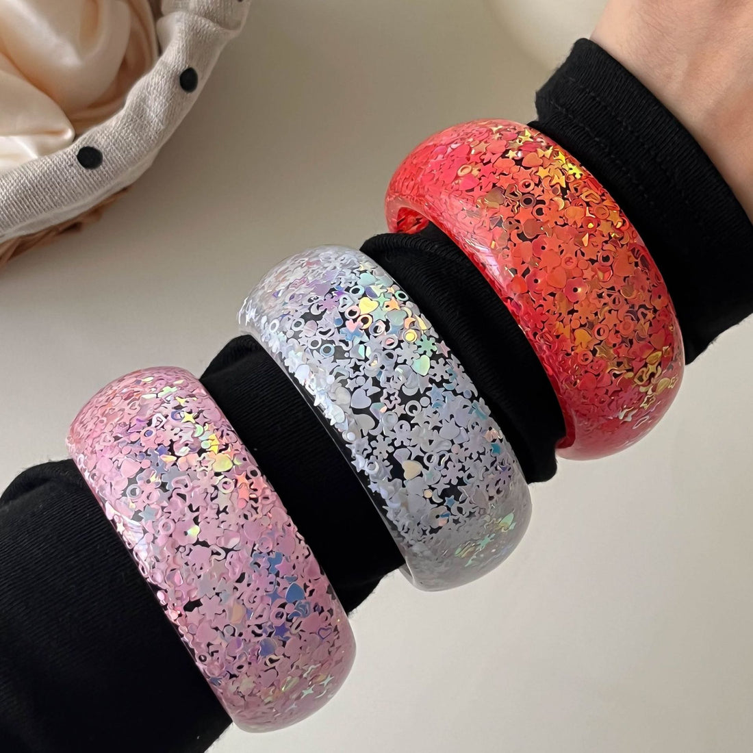 Sparkly Colorful Sequin Resin - DippedShop Wholesale - #1475