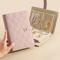 Stylish Solid Color Jewelry Organizer Bag 8CW6BOB365L