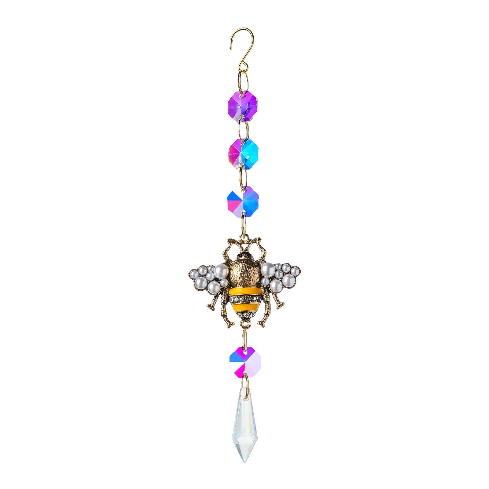Halloween Jeweled Spider Crystal Suncatcher 6H7HLS140