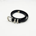 Retro Solid Color Jeans Belt Versatile Leather Belt 6W6JBT163