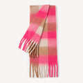 Colorful Plaid Tassel Warm Scarf 6W6NSW275