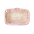 Cute Waterproof Bowknot Clear PVC Makeup Bag 6S5CO199