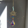 Hollow Out Lotus Suncatcher - DippedShop Wholesale - #5379