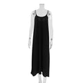 String Shoulder Split Dress - DippedShop Wholesale - #5875