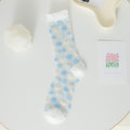 Flower Mesh Ruffle Socks - DippedShop Wholesale - #8531