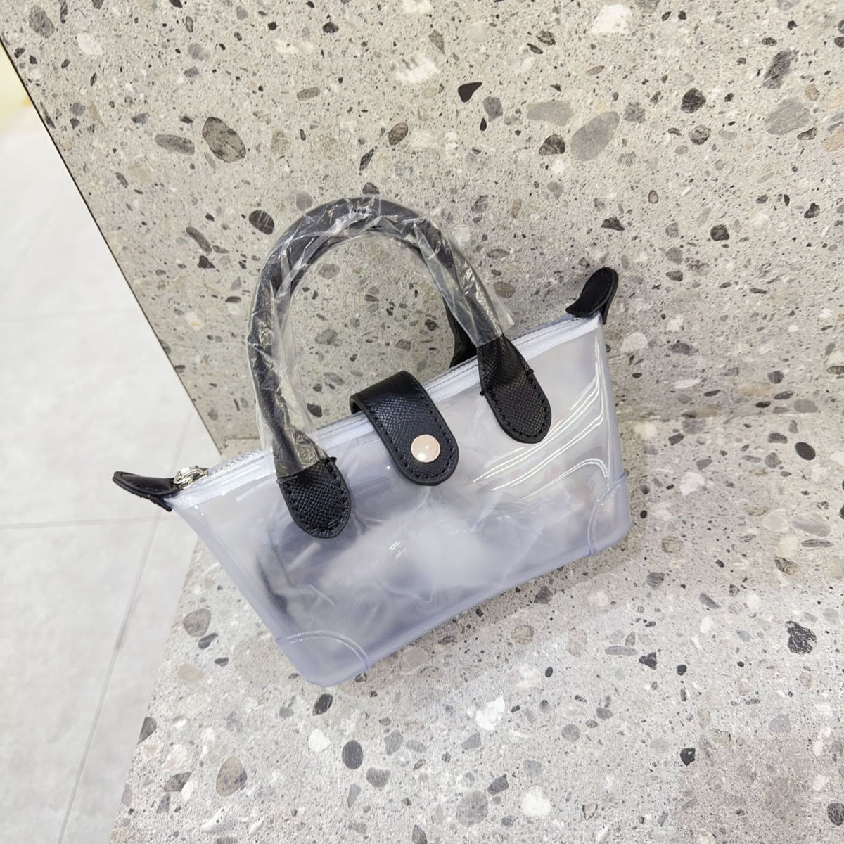 Casual Clear Jelly Dumpling Crossbody Bag 6W10BBG2118