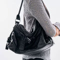 Stylish Solid Color Soft Leather Underarm Bag 6W10BBG2012