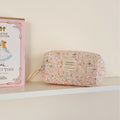 Flower Print Makeup Bag - DippedShop Wholesale - #1491