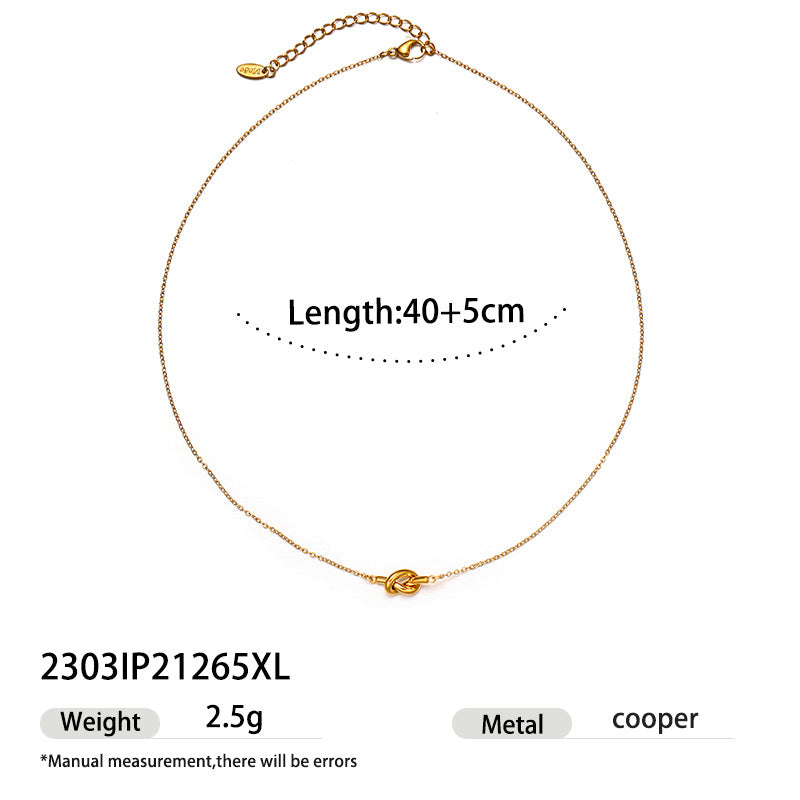 Gold Plated Geometric Pendant Necklace - DippedShop Wholesale - #2275