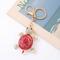 Funny Rhinestones Dolphin Pendant Keychain Bag Charm 6W10BBC632