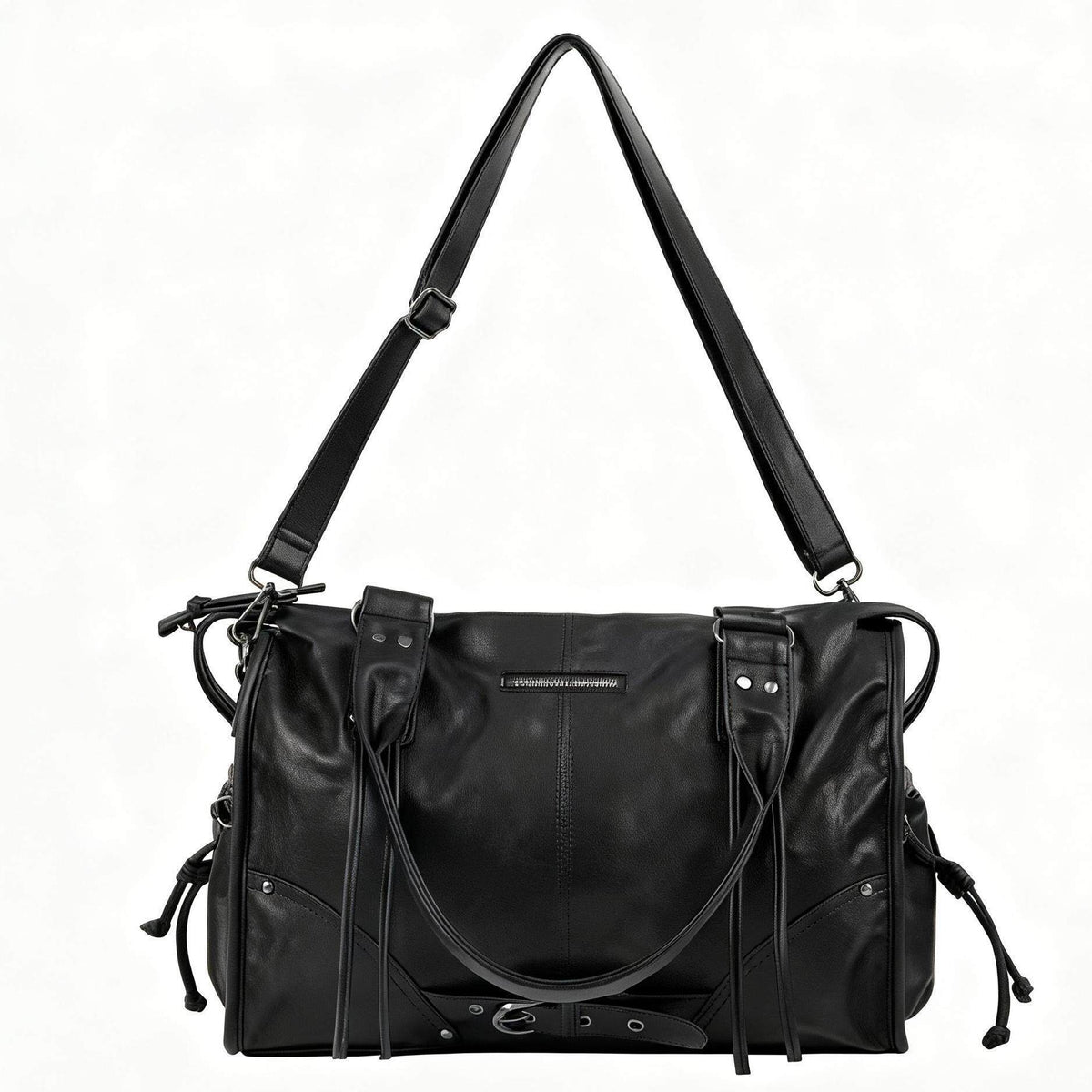 Punk Style Large Capacity Commuter Tote Bag 6W10BBG2011