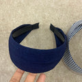 Minimalist Solid Color Fabric Wide Headband 6W6HBD294
