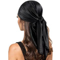Minimalist Solid Color Soft Square Satin Scarf 6W6NSC234