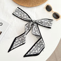 Floral Silk Headscarf with Waist Belt - DippedShop Wholesale - #1155