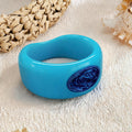 Boho Style Floral Enamel Statement Bracelet 6W6JBR594