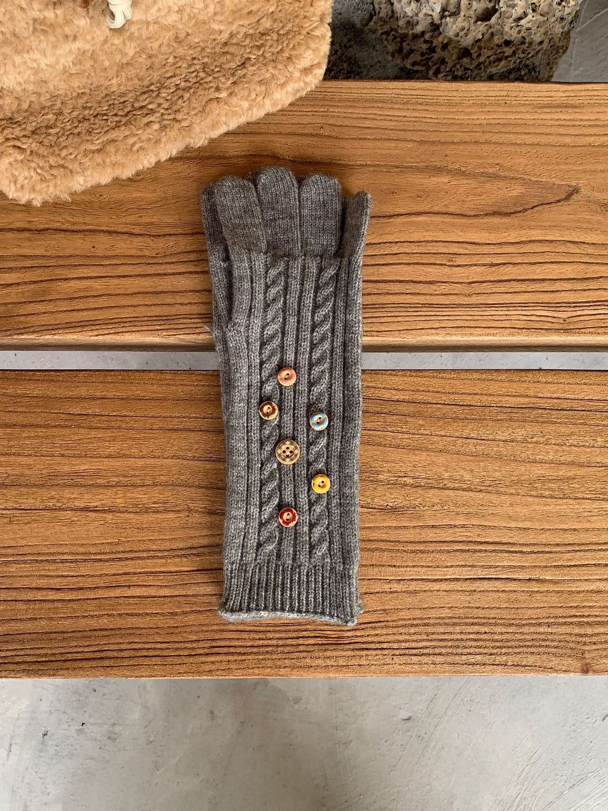 Warm Knit Gloves - DippedShop Wholesale - #6531