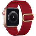 Minimalist Solid Color Nylon Weave Watch Band 6W6JWA111