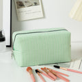 Color Block Cosmetic Bag - DippedShop Wholesale - #8147
