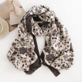 Vintage Floral Print Cashmere Feel Scarf 6W6NSW286