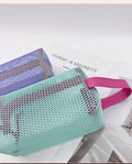 Dopamine Mesh Color Block Portable Makeup Bag MK2BW6S10BOB121