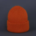 Simple Solid Warm Cuffed Ribbed Knit Beanie 6W6HAT687