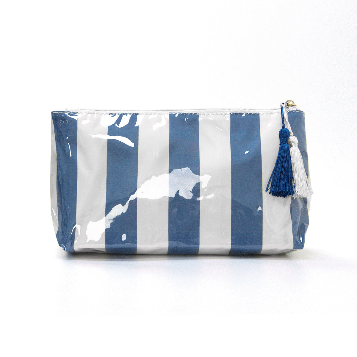 Colorful Checkerboard Waterproof PVC Cosmetic Bag MK2BLW6C5CO23
