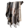 Vintage Plaid Wool Scarf - DippedShop Wholesale - #0051