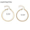 Minimalist Gold Plated Double - DippedShop Wholesale - #3267