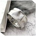 Chunky Irregular Gold Plated Statement Bracelet 6W6JBR578